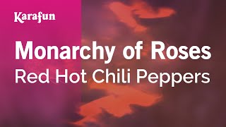 Monarchy of Roses - Red Hot Chili Peppers | Karaoke Version | KaraFun screenshot 4