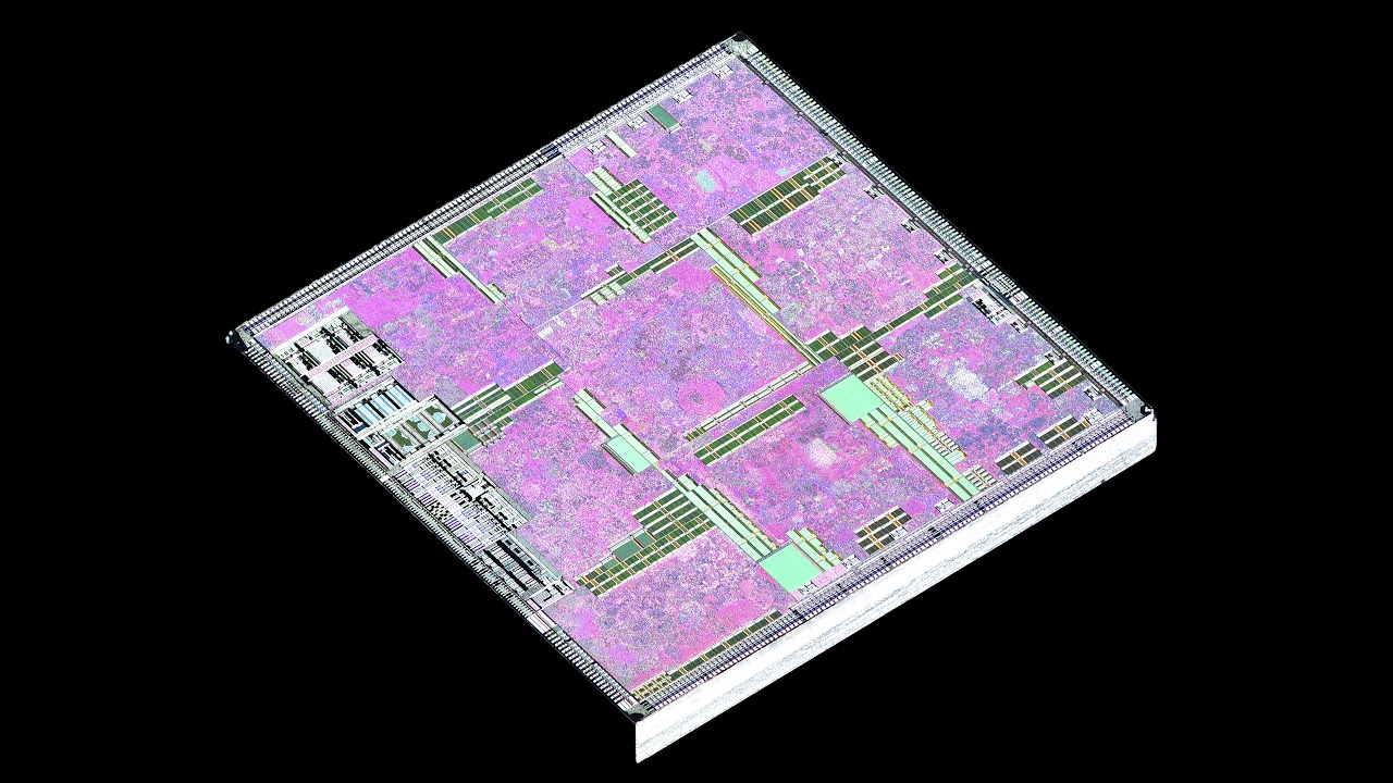 ATI RV350 die shots - YouTube