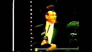 Elton John Wins Award In Monte Carlo 1991