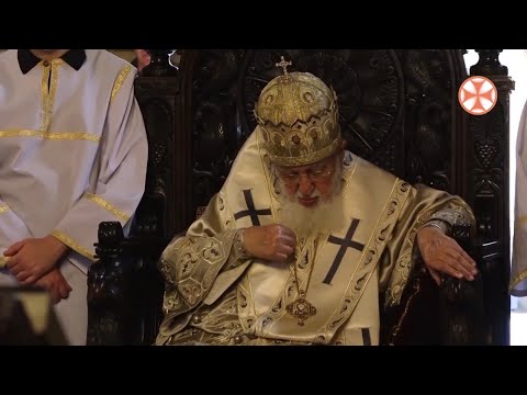 ნიკოლოზობის დღესასწაულთან დაკავშირებით, კათოლიკოს-პატრიარქმა საღამოს ლოცვა სიონის ტაძარში აღავლინა