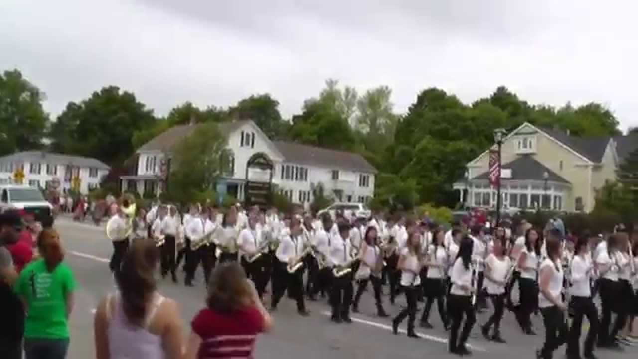 Shrewsbury, MA Memorial Day Parade Oak Middle School Marching Band 5