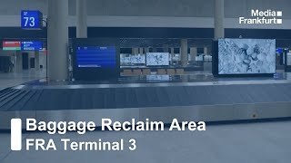 Frankfurt Airport Terminal 3: Digital Welcome Network in Arrivals | Media Frankfurt