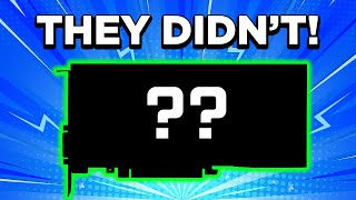 Nvidia Just Announced A GPU To MAKE YOU CRY!