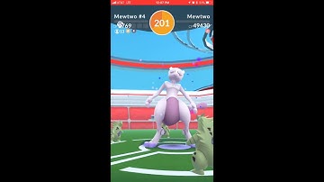 Mewtwo Raid (Excellent Throws)