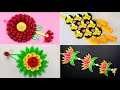 4 Easy and Quick Paper Wall Hanging Ideas | Paper Craft | A4Sheet Wall Decor | Easy Craft