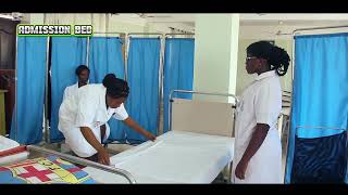 How to make an admission bed