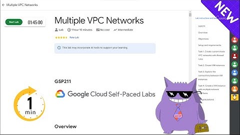 Multiple VPC Networks| #2025 | #GSP211 |#qwiklabs |Solution