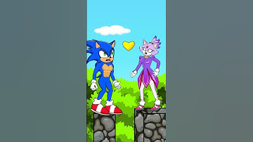 Sonic Short Funny - Love Vs Money #shorts #sonic #amy #duet