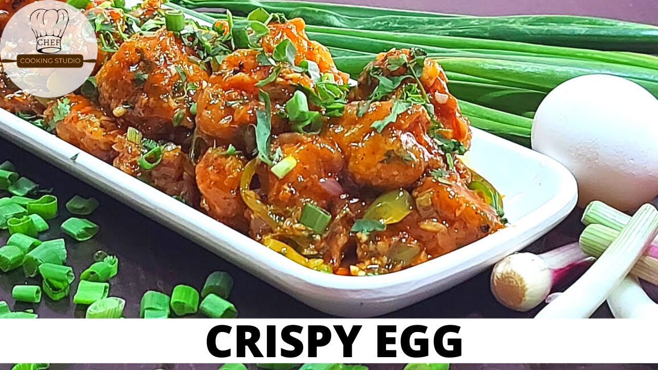 Quick Crispy Egg Recipe | Chef Cooking Studio