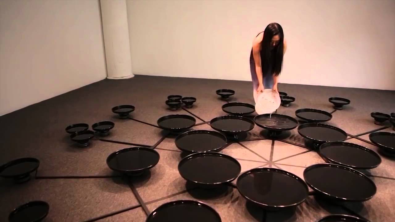 Artist Uses Brainwaves To Manipulate Water