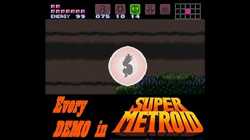 Super Metroid - Every Demo Clip