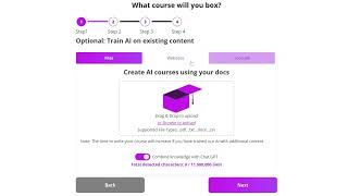 AI Course Creator  Creating a course in 3 minutes