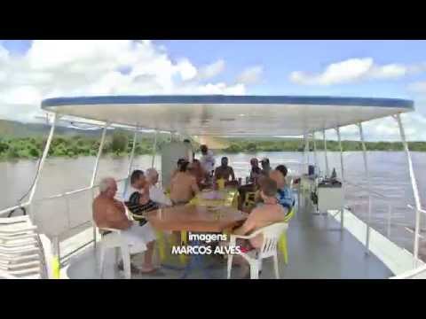 Adriano Soares repórter, passeio de chalana no pantanal (parte 01) pantanal capitulo 3 en español
