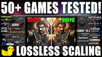 Lossless Scaling Steam Deck Frame Generation Tested in 50+ GAMES!