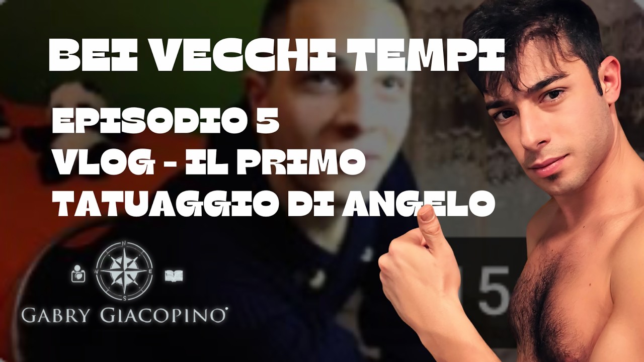 #BEIVECCHITEMPI (2016) #VLOG il primo tatuaggio di Angelo! EP. 5