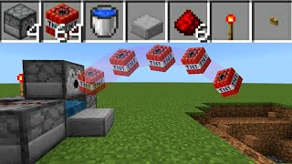 Minecraft: World's SIMPLEST TNT Cannon (Tutorial)