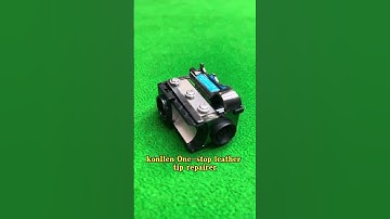 KONLLEN Pool Cue Tip Shaper 1-Stop 9.3 to 13.2mm Billiard Repair Tool All in1 Accessories 7in1