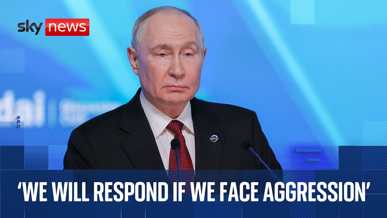 Putin says nations supplying weapons to Ukraine 'a threat' to Russia