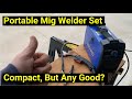 Riland Portable Mig Welder Machine For Both Mig And Gassless Flux Core Welding Riland Portable Mig Welder Machine For Both Mig And Gassless Flux Core Welding