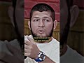 Khabib: "I was there for a real war. I wasn