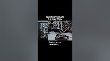 Per-step Pitch Intervals w/ PRECISION VOLTAGES & CHANCE DELAY for #eurorack by AJH SYNTH