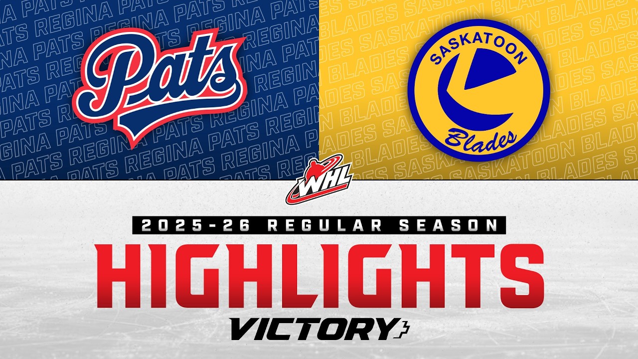 «Реджина Пэтс» против «Саскатун Блейдс» 11 февраля | Обзор матчей WHL 2025-26