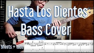 Video thumbnail of "Hasta Los Dientes - Camila Cabello ft. Maria Bacerra | Bass Cover with SHEETS + TABS"