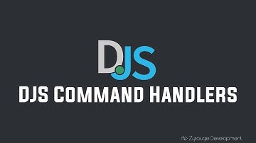 How to make Command Handlers in Discord.js | Episode 2 | Zyrouge Development