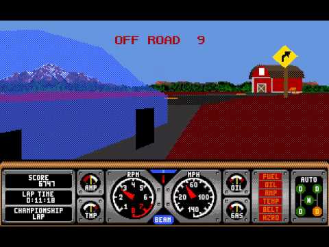 Amiga Longplay Hard Drivin'