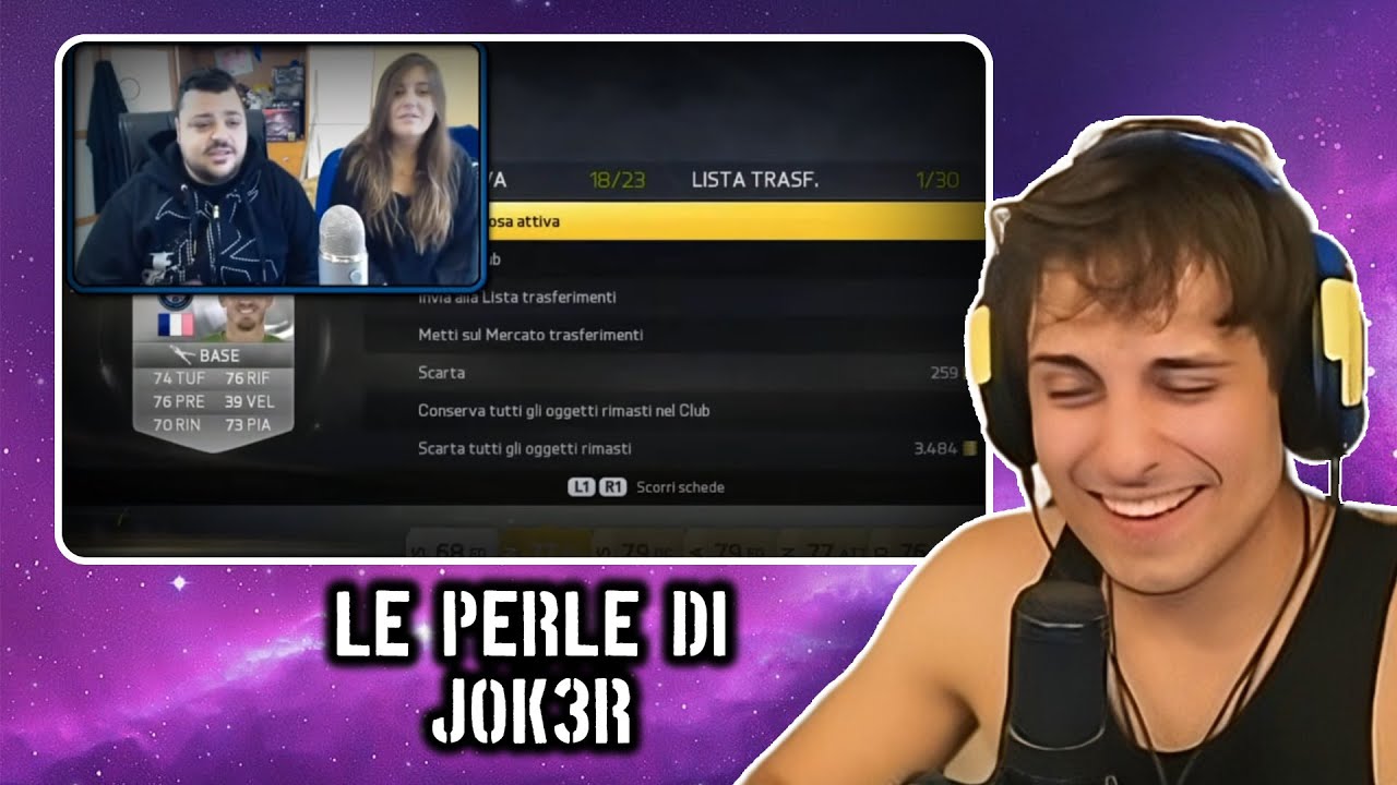 BLUR reagisce ALLE PERLE DI JOK3R