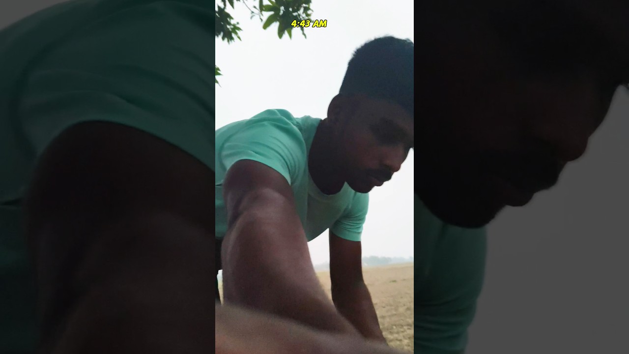 Morning routine 3:30 am - Day - 12 🥺#motivation #discipline #naturalbodybilding #nogym  #desihomegym