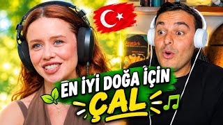 İtalyan Tepkisi 🇹🇷 Doğa İçin Çal 17 - Denizde Karartı Var, Çayır Çimen Geze Geze