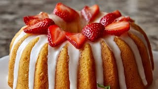 Strawberry Pineapple Pound Cake