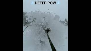 DEEEP #skiing  #powderskiing