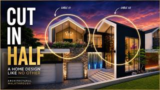 He Fixed The Problem By Cutting The House In HALF! - Genius Architecture!