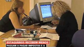 Estagirios Recebem Menos 20