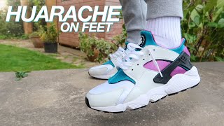 huarache orca on feet