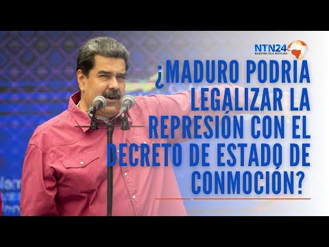 ¿El decreto de Estado de conmoción firmado por Maduro podría legalizar la represión?