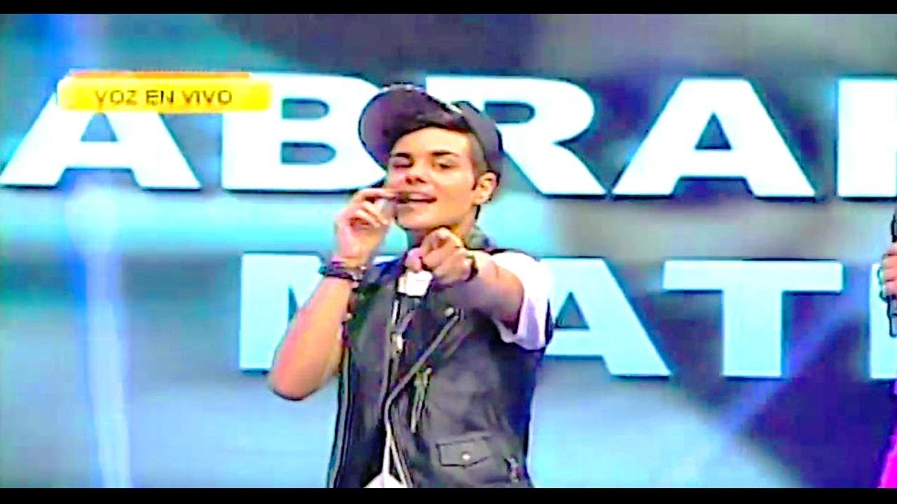 COMBATE 28-04-14 ABRAHAM MATEO - SEÑORITA [EXCLUSIVO] LUNES 28/04/14