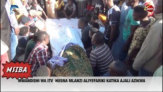 MWANDISHI HUSNA MAPANDE ALIYEFARIKI KATIKA AJALI AZIKWA...