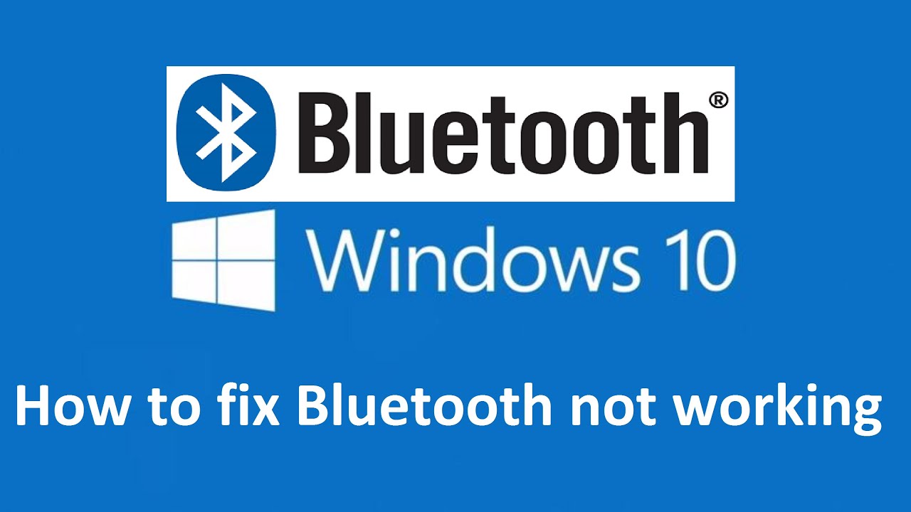 bluetooth not working windows 10