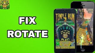 How To Fix And Solve Rotate On Temple Run 2 App | Final Solution screenshot 2