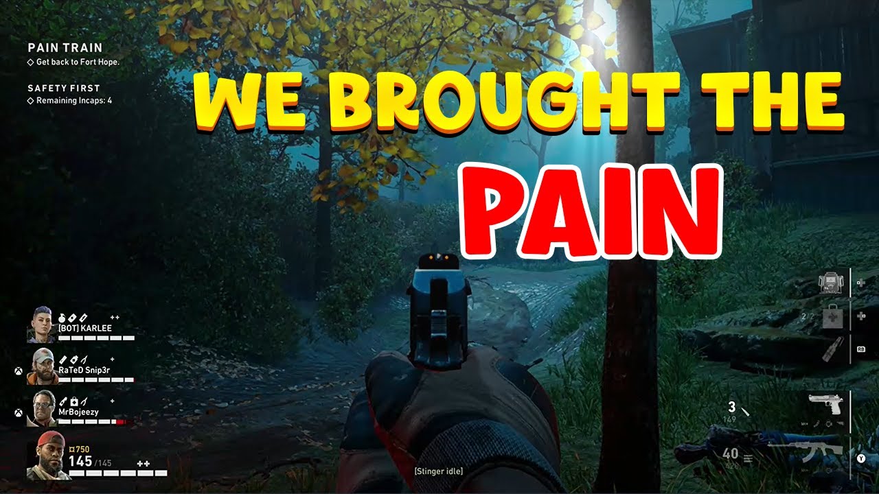 Pain Train | Back 4 Blood Gameplay | Spadomur