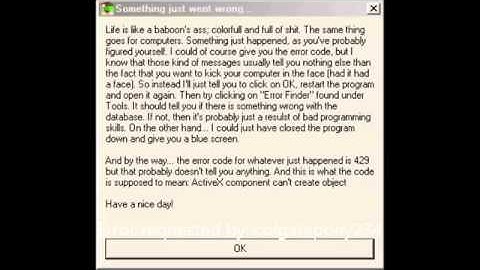Microsoft Sam Reads Funny Windows Errors   Season 2 Episode 5