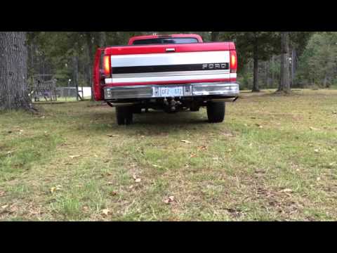 1996 F150 5.8L (351) Straight Piped (No Cat No Muffler)