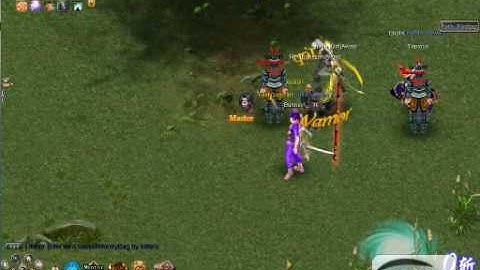 ninja_girl and Necųomeysh auto leveling their toxic fog. :)