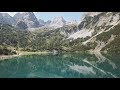 Tirol 4k - Coburger Hütte - Seebensee - Zugspitze - Drone Footage