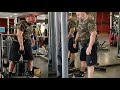 Dinnie ring deadlift and cable belt squats!