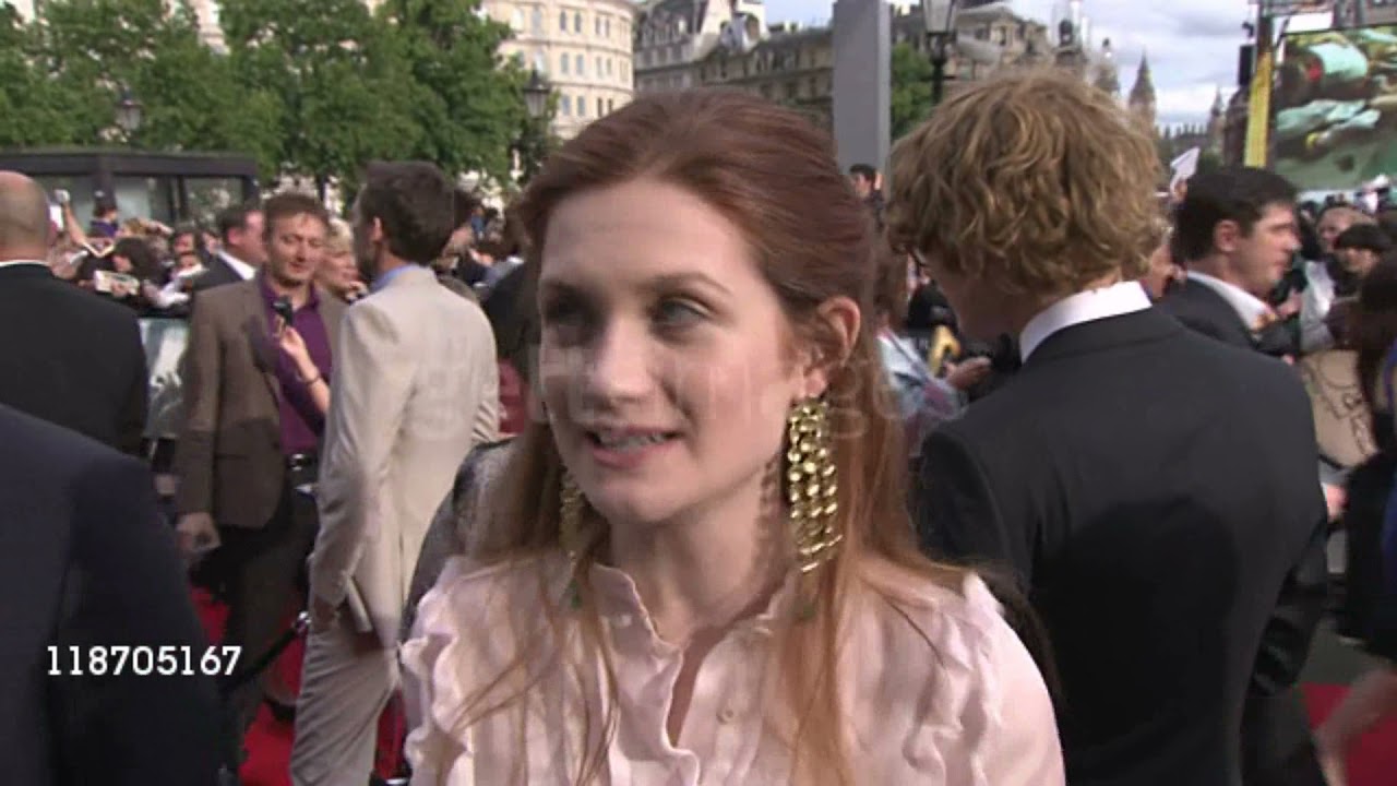 Bonnie Wright on Harry Potter and the deathly hallows: Part 2 Premiere