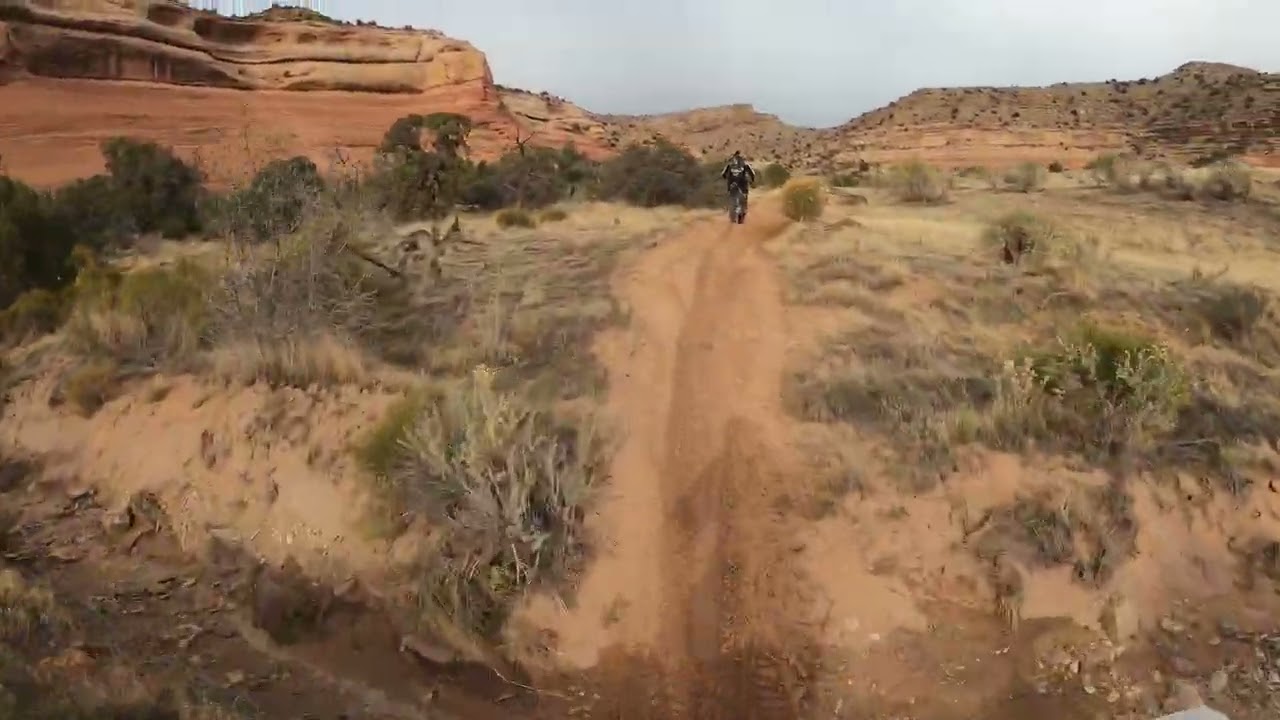 Rabbit Valley Single Track in 4K